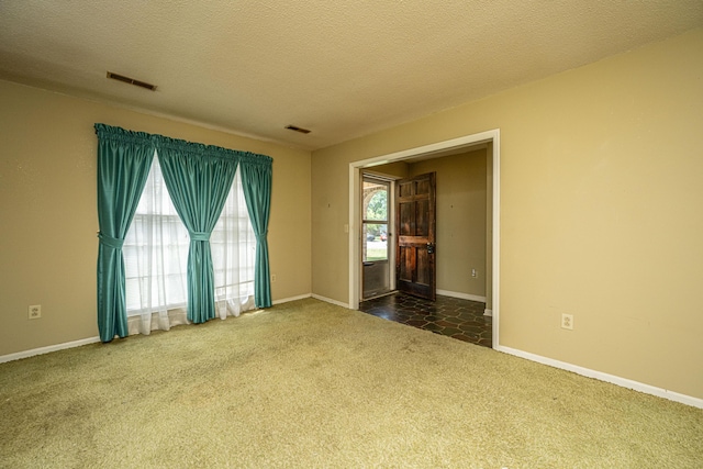 4328 Cheviot Dr, North Charleston, SC 29418 - carpeted spare room featuring baseboards and a textured ceiling