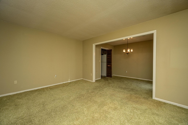 4328 Cheviot Dr, North Charleston, SC 29418 - carpeted spare room with a chandelier and baseboards