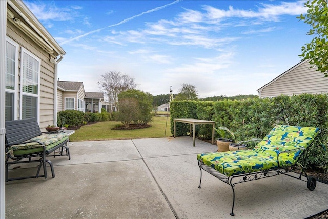 view of patio