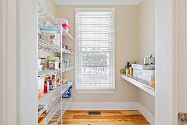 view of pantry