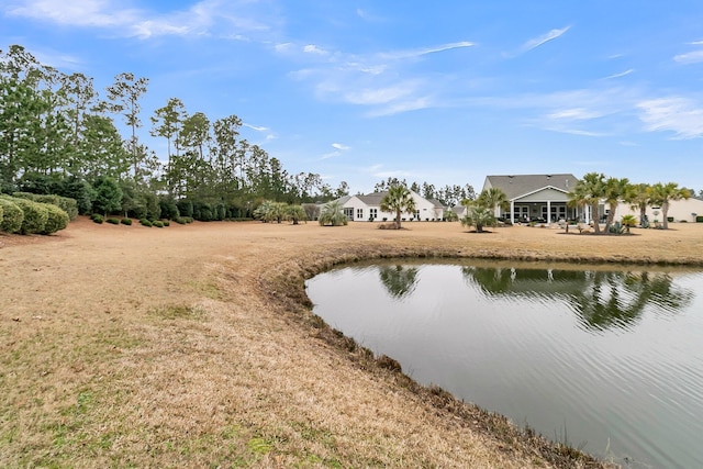 property view of water