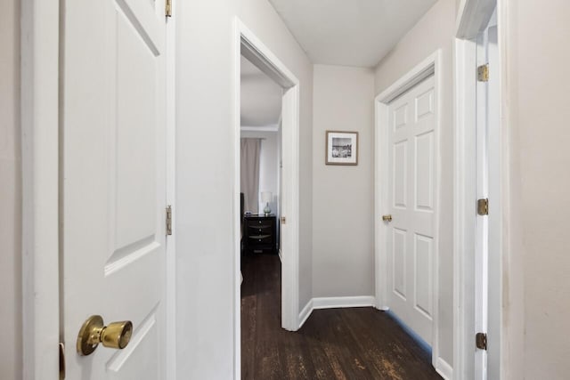 2158 Till Rd, Charleston, SC 29414 - corridor with dark wood finished floors and baseboards
