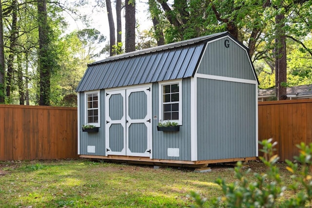 2158 Till Rd, Charleston, SC 29414 - view of shed featuring a fenced backyard