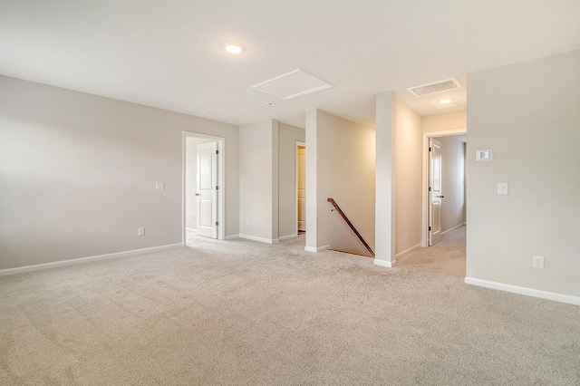 299 Lucca Dr, Summerville, SC 29486 - unfurnished room with light carpet and attic access