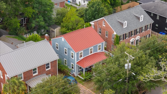 293 Grove St, Charleston, SC 29403 - aerial view of property and surrounding area