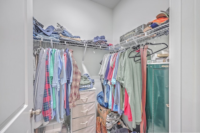 view of spacious closet