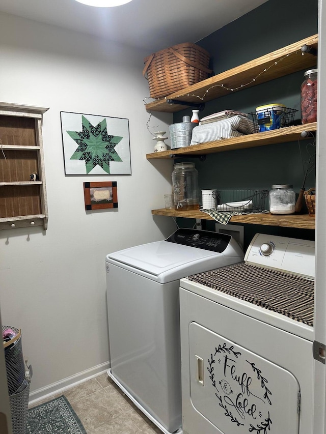 677 Redbud Ln, Summerville, SC 29486 - washroom with independent washer and dryer and baseboards