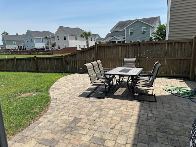 677 Redbud Ln, Summerville, SC 29486 - view of patio with a residential view and outdoor dining area