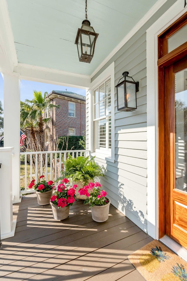 exterior space with a wealth of natural light