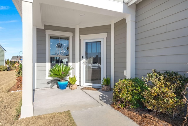 view of property entrance