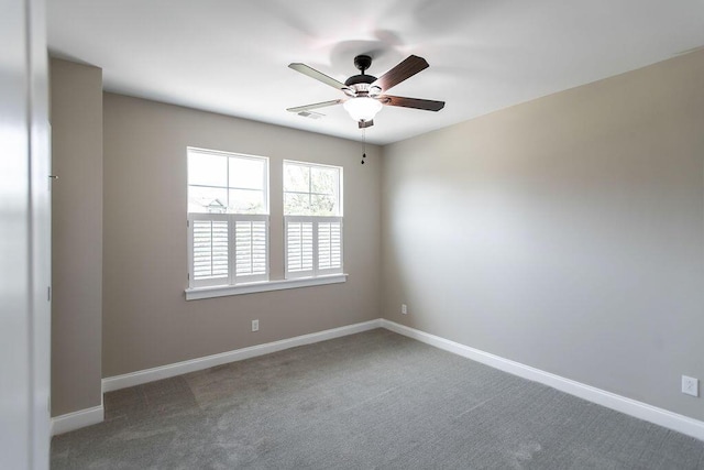 225 Slipper Shell Ct, Mount Pleasant, SC 29464 - carpeted empty room with a ceiling fan and baseboards