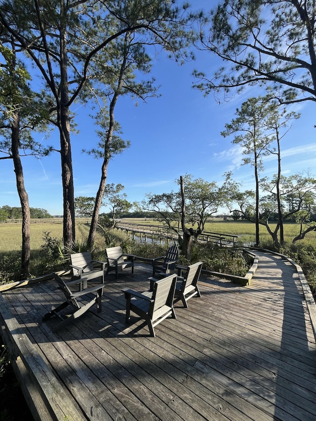 225 Slipper Shell Ct, Mount Pleasant, SC 29464 - view of wooden terrace