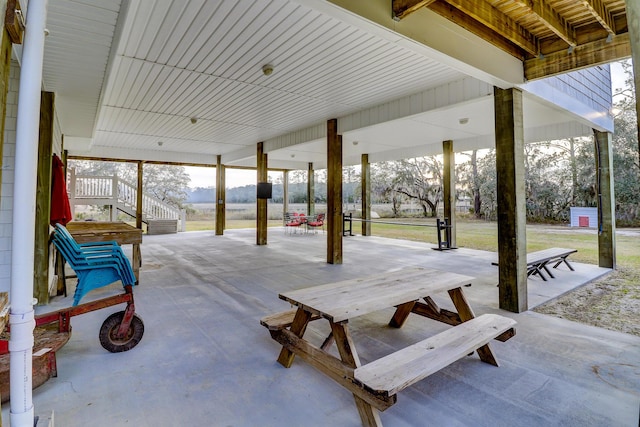 view of patio / terrace with outdoor dining area