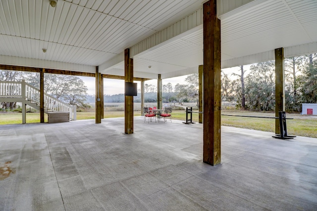 view of patio / terrace featuring outdoor dining area