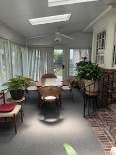 206 Brailsford Rd, Summerville, SC 29485 - sunroom with a skylight