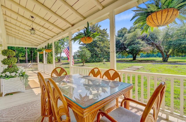 481 Cantey Ln, Camden, SC 29020 - view of patio with outdoor dining area