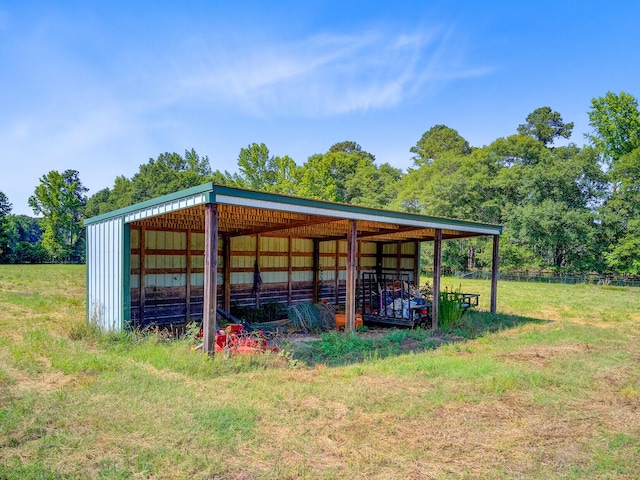 481 Cantey Ln, Camden, SC 29020 - view of pole building with a detached carport