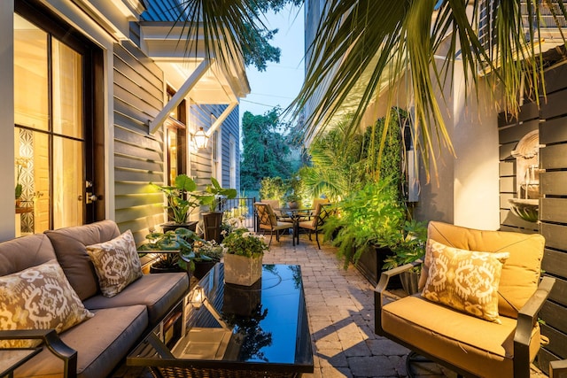 104 May Ln, Mount Pleasant, SC 29464 - balcony featuring outdoor lounge area, outdoor dining area, and a patio