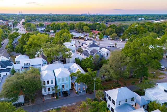 104 May Ln, Mount Pleasant, SC 29464 - aerial view at dusk of a residential view