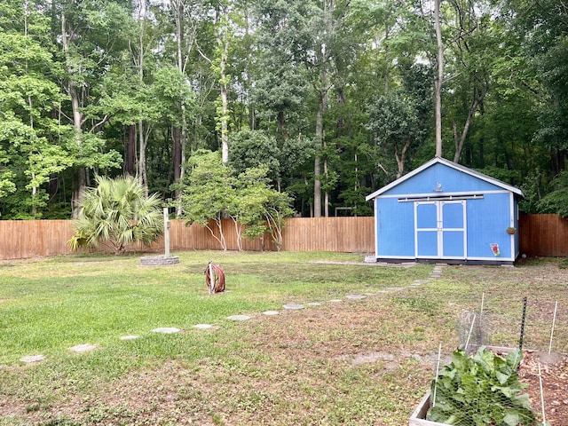1325 Edward Dr, Moncks Corner, SC 29461 - view of yard with a shed and an outdoor structure