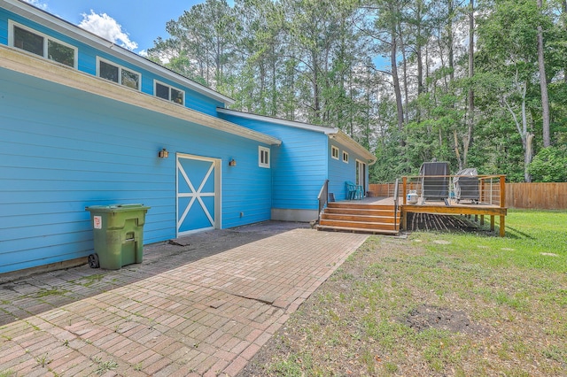 1325 Edward Dr, Moncks Corner, SC 29461 - back of house with a deck