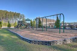 view of jungle gym