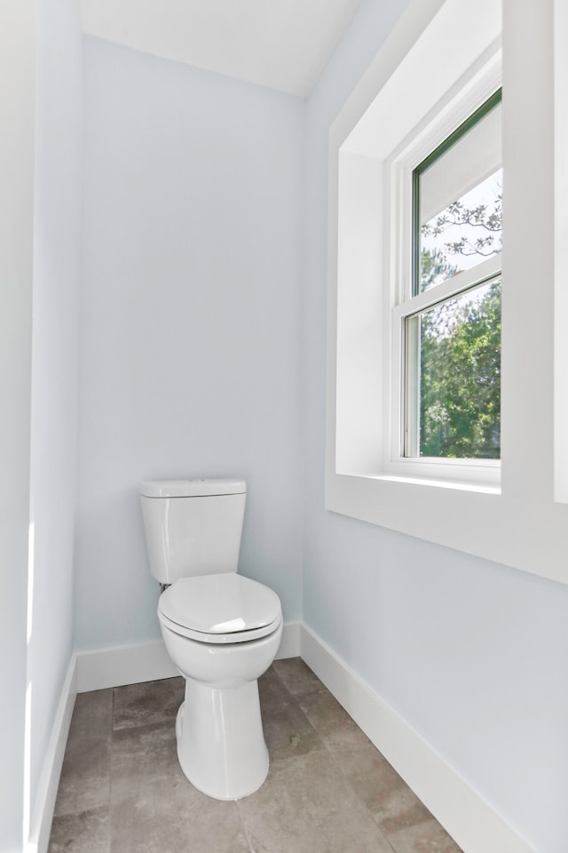 bathroom with toilet