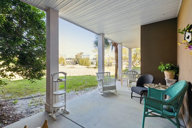 view of patio