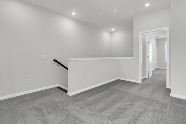 131 Brown Swiss Cir, Summerville, SC 29483 - spare room featuring baseboards, carpet, and recessed lighting