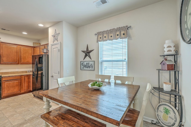 343 Iveson Rd, Summerville, SC 29486 - dining area featuring visible vents and recessed lighting