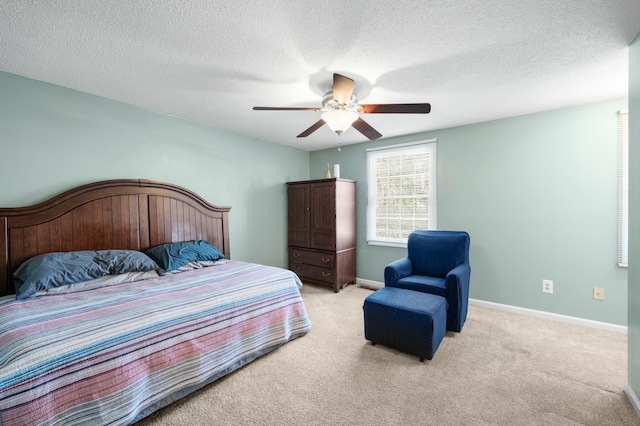 1101 Reserve Way, Summerville, SC 29485 - carpeted bedroom featuring a textured ceiling and ceiling fan