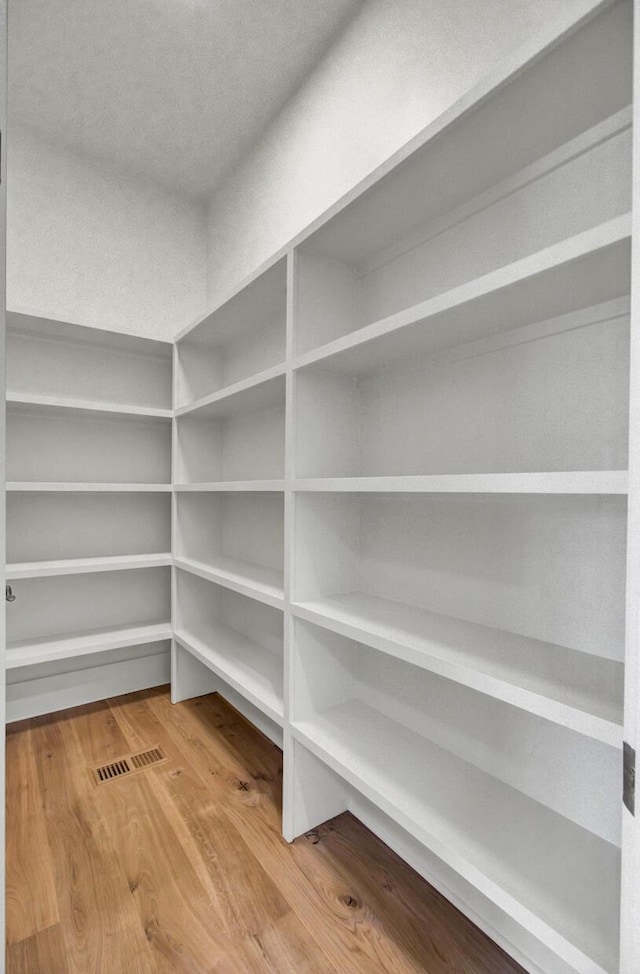 pantry with visible vents