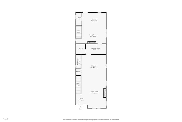 501 Joseph St, Charleston, SC 29412 - view of room layout