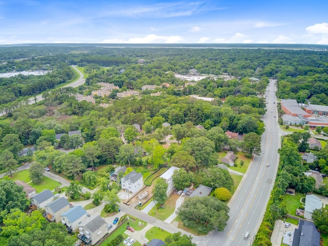 501 Joseph St, Charleston, SC 29412 - aerial view of residential area featuring a forest