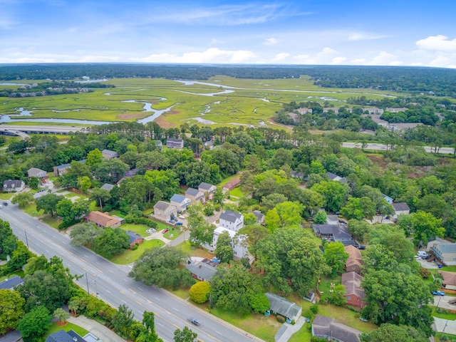 501 Joseph St, Charleston, SC 29412 - aerial perspective of suburban area featuring a large body of water