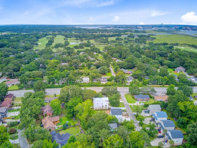 501 Joseph St, Charleston, SC 29412 - aerial perspective of suburban area with a tree filled landscape