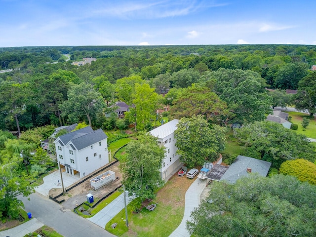 501 Joseph St, Charleston, SC 29412 - aerial view of a heavily wooded area
