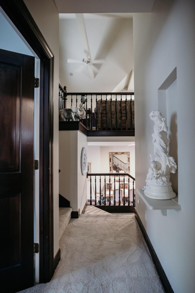 2860 Old Drake Dr, Johns Island, SC 29455 - hall featuring light carpet