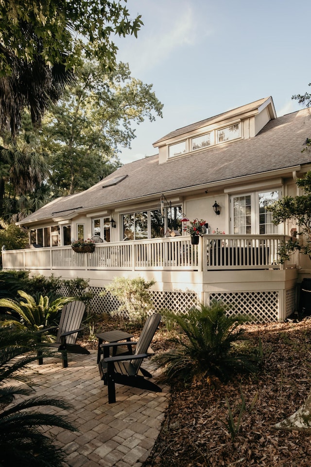 2860 Old Drake Dr, Johns Island, SC 29455 - rear view of property featuring a patio