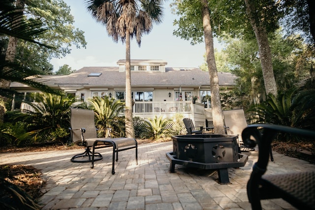 2860 Old Drake Dr, Johns Island, SC 29455 - view of patio / terrace