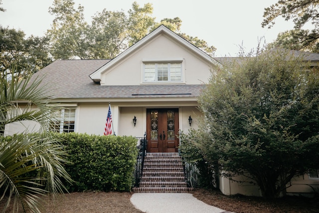 2860 Old Drake Dr, Johns Island, SC 29455 - view of front of home with french doors