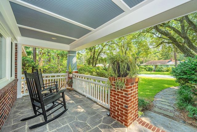 802 Robert E Lee Blvd, Charleston, SC 29412 - view of covered porch