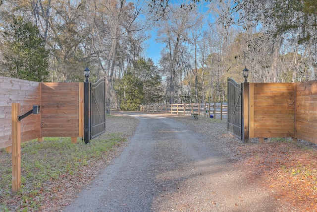 view of gate