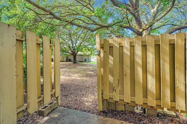 view of gate