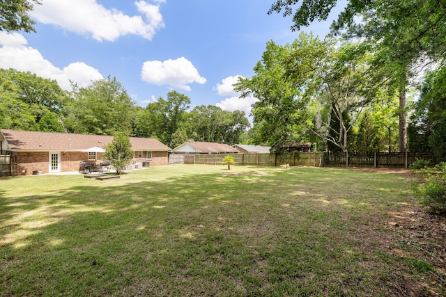 305 Forest Cir, Summerville, SC 29483 - view of yard featuring a patio area