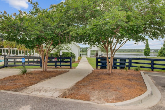 520 Crossland Dr, Moncks Corner, SC 29461 - view of property's community featuring a water view