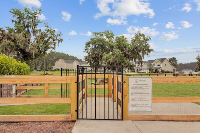 520 Crossland Dr, Moncks Corner, SC 29461 - gate featuring a residential view