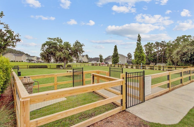 520 Crossland Dr, Moncks Corner, SC 29461 - gate featuring a rural view