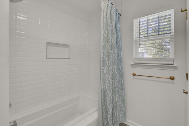 117 Red Leaf Blvd, Moncks Corner, SC 29461 - full bathroom with shower / bathtub combination with curtain and baseboards