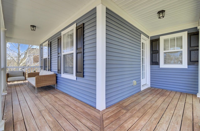 117 Red Leaf Blvd, Moncks Corner, SC 29461 - deck featuring a porch
